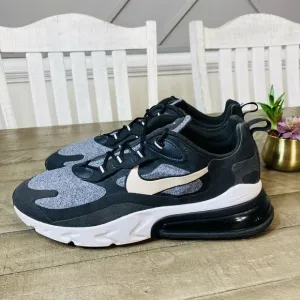 Nike Air Max 270 React Black/Vast Grey/Off Noir Shoes Men’s Size 11.5