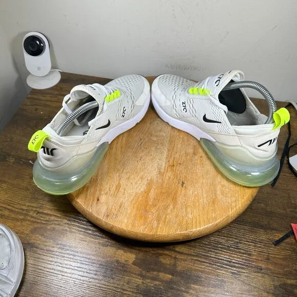Nike Air Max 270White Ghost Green Light Bone Women's Size 9 Shoes AH6789-108‎