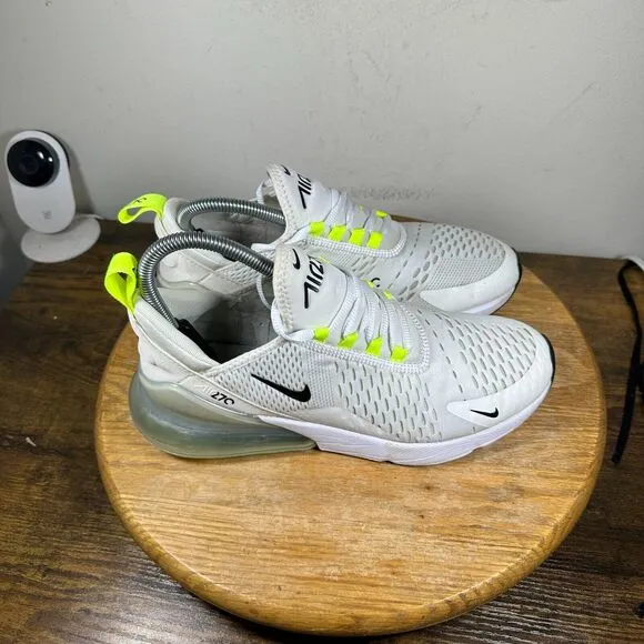 Nike Air Max 270White Ghost Green Light Bone Women's Size 9 Shoes AH6789-108‎