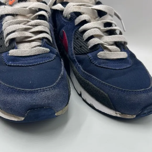 Nike Air Max 90 SE Running Club Deep Royal Casual Athletic Sneaker Shoe‎ Men’s 9
