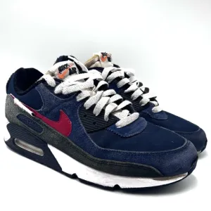 Nike Air Max 90 SE Running Club Deep Royal Casual Athletic Sneaker Shoe‎ Men’s 9