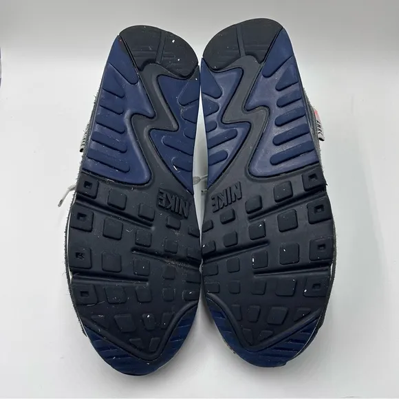 Nike Air Max 90 SE Running Club Deep Royal Casual Athletic Sneaker Shoe‎ Men’s 9