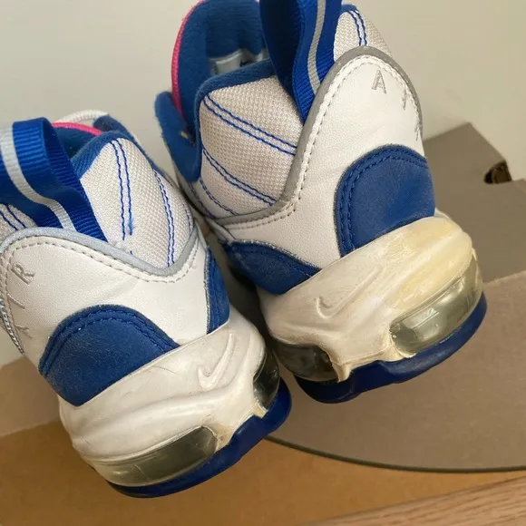 Nike Air Max 98 GS Blue White Pink Running Sneaker Shoes -SZ 7 Youth- 8.5 Women