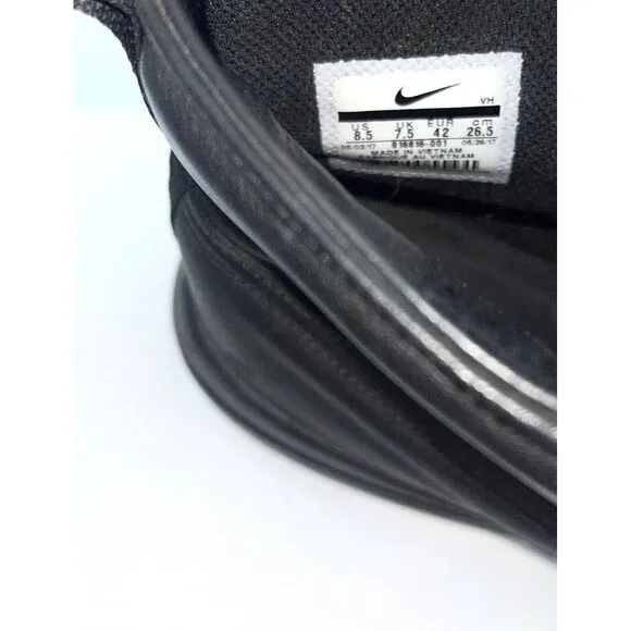 Nike Air Max Boots Mens 8.5 Goaterra 2.0 916816-001 Black All Weather Leather