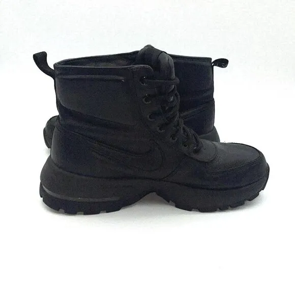 Nike Air Max Boots Mens 8.5 Goaterra 2.0 916816-001 Black All Weather Leather