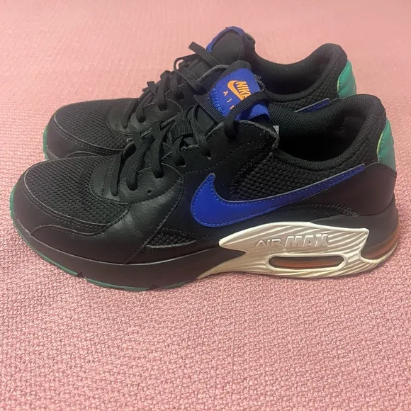 Nike Air Max Excee ‘Black Blue’ Running Shoes size 8