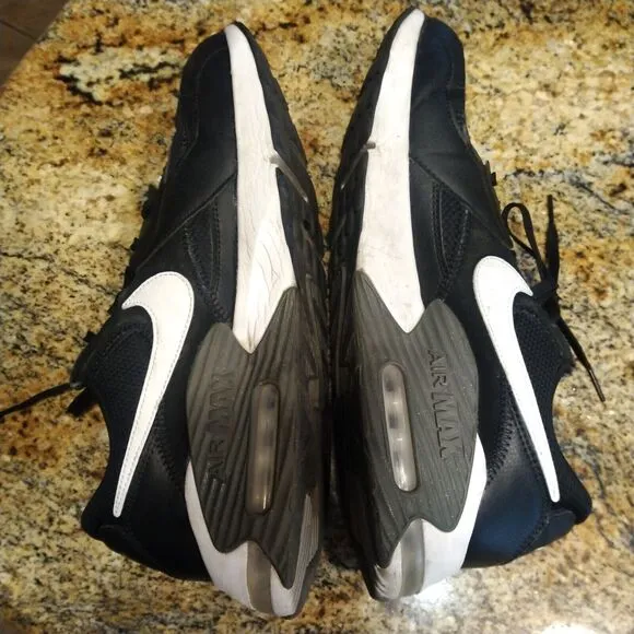 Nike Air Max Excee, CD4165-001, Black White, Mens Running Shoes, Size 13