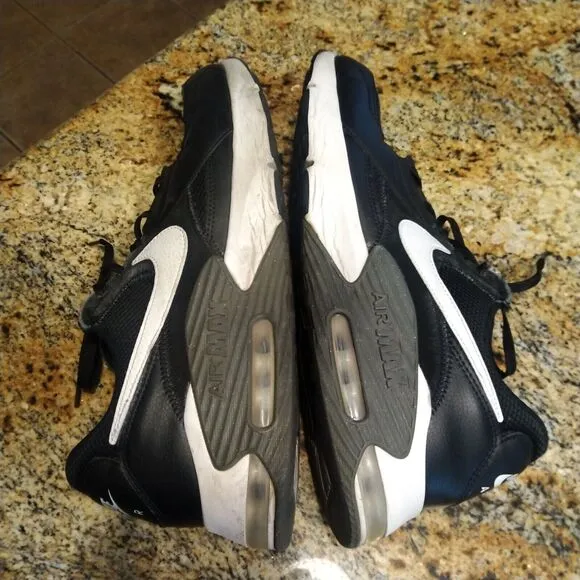Nike Air Max Excee, CD4165-001, Black White, Mens Running Shoes, Size 13