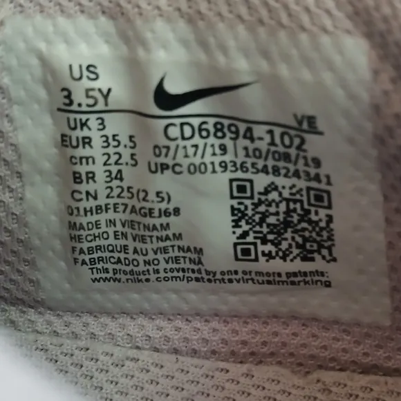 Nike Air Max Excee GS 'Iced Lilac' Shoes