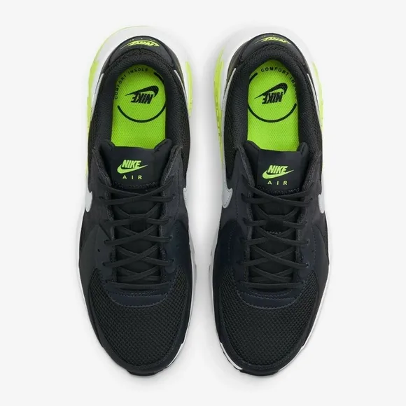Nike Air Max Excee Low Top Mens Running Shoes Black Volt CD4165-016 NEW Multi Sz