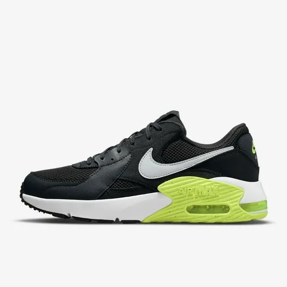Nike Air Max Excee Low Top Mens Running Shoes Black Volt CD4165-016 NEW Multi Sz