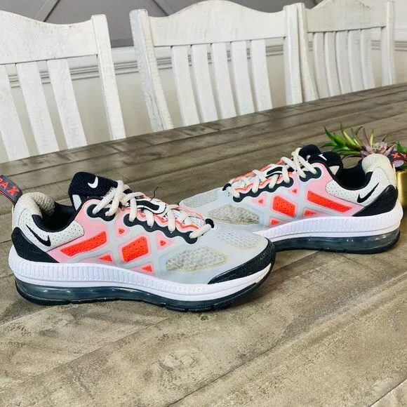 Nike Air Max Genome Gray / Black Athletic Shoes Size 4.5 Youth
