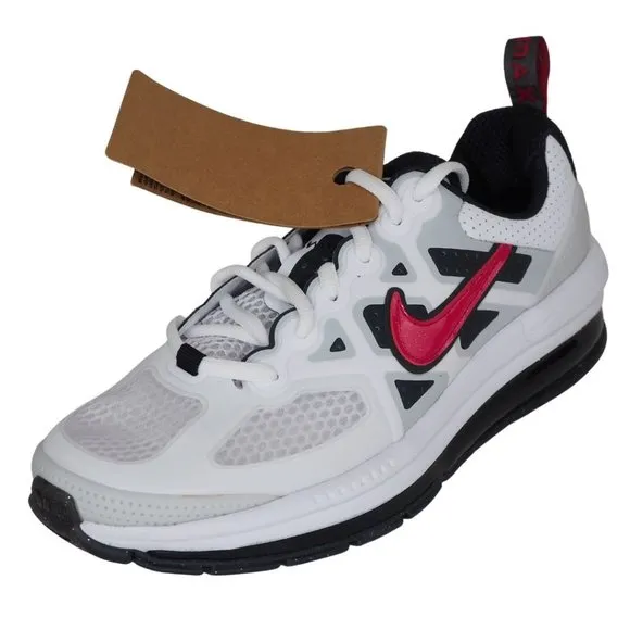 Nike Air Max Genome Se1 GS Boys Shoes Running White Black Size Kids 6.5 = 8 Wmns