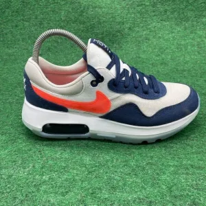 Nike Air Max Motif Light Bone/bright Crimson DH9388-004 Grade school Size 5.5Y