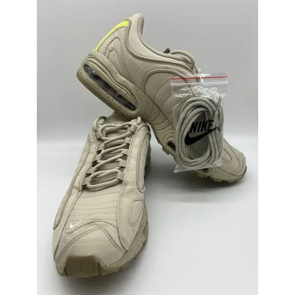 Nike Air Max Tailwind 4 Running Shoes Sandtrap Linen Bamboo BV1357-200 Mens 11
