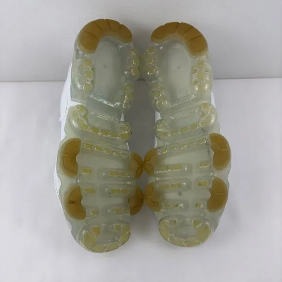 Nike Air Vapomax white running shoes
