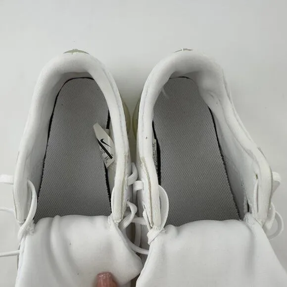 Nike Air Vapomax white running shoes