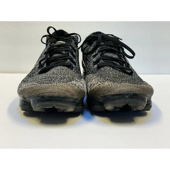Nike Air VaporMax Explorer Dark Shoes Mens 13 Black Flyknit Rose Gold Swoosh