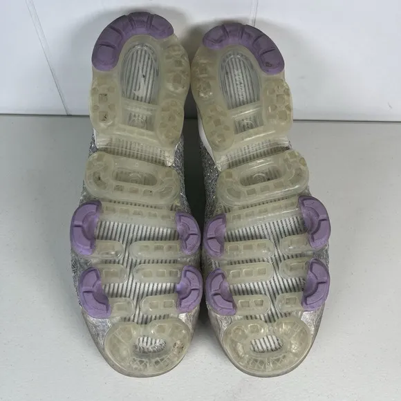 Nike Air VaporMax Flyknit 3 Light Purple Sneaker Shoes AJ6900-102 Size 11