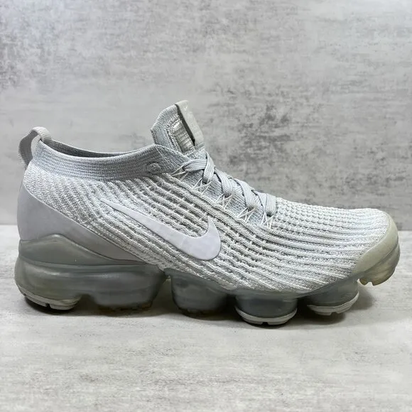Nike Air VaporMax Flyknit 3 Running Shoes - Women's Size 8