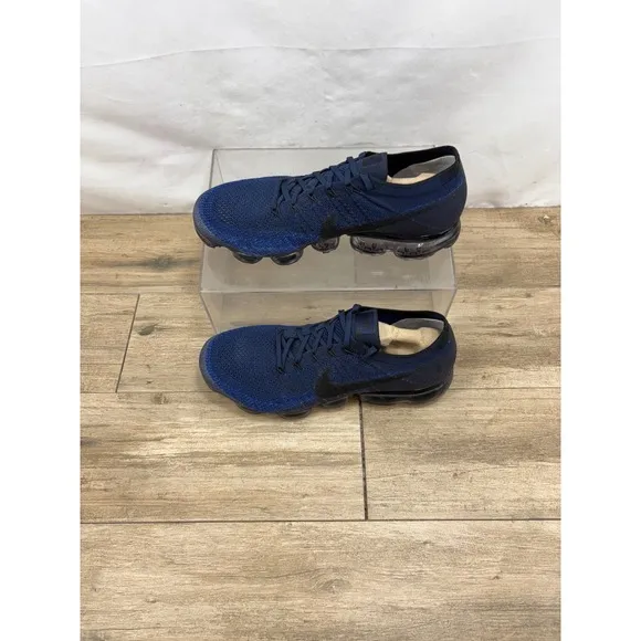 Nike Air VaporMax Flyknit Midnight Navy 2017 Men's  Size 11.5 - 849558-400