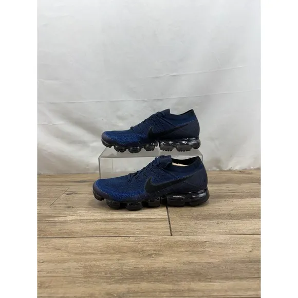 Nike Air VaporMax Flyknit Midnight Navy 2017 Men's  Size 11.5 - 849558-400