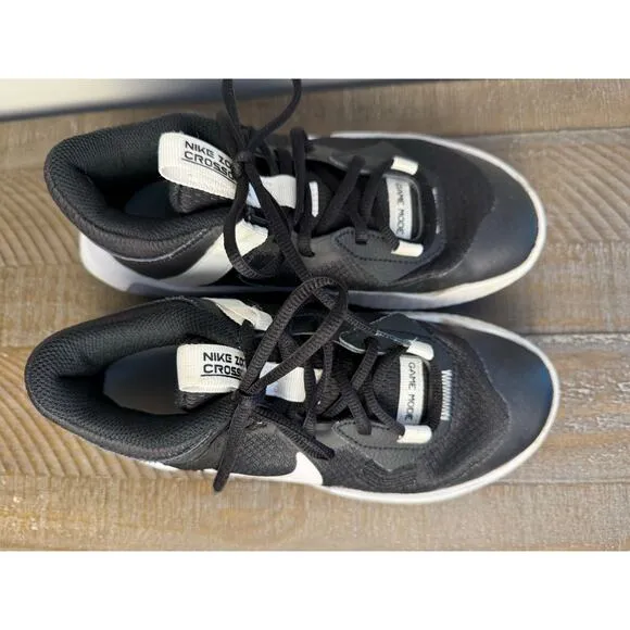 Nike Air Zoom Crossover GS Black Volt Sneaker Shoes Youth Size 3.5Y Game Over