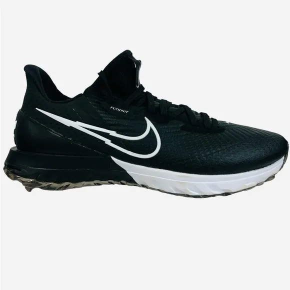 Nike Air Zoom Infinity Tour Golf Shoes Flyknit Black CT0540-077 Men's Size 9