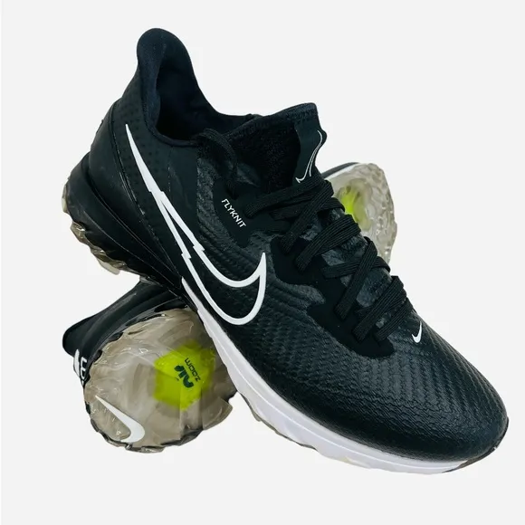 Nike Air Zoom Infinity Tour Golf Shoes Flyknit Black CT0540-077 Men's Size 9