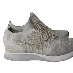 Nike Air Zoom Mariah Flyknit Racer Pure Platinum Light Bone Mens Size 9