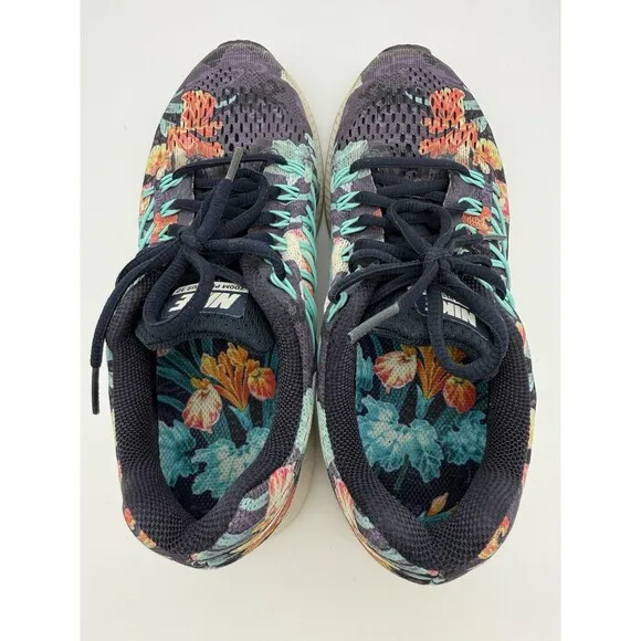 Nike Air Zoom Pegasus 32 Shoes Womens 6.5 Blue Photosynthesis Obsidian Floral
