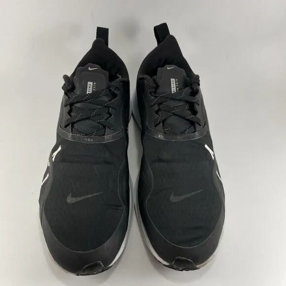 Nike Air Zoom Pegasus 37 Shield Black Pure Platinum Mens Size 8.5 Running Shoes