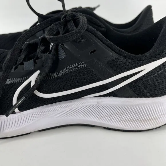 Nike Air Zoom Pegasus 38 CW7358-002 Black Running Shoes Sneakers Womens 10