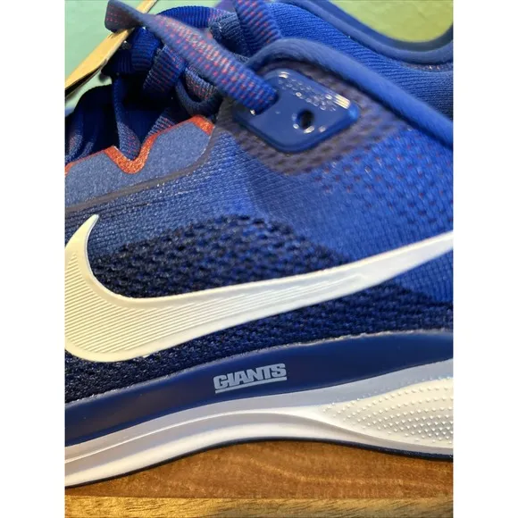 Nike Air Zoom Pegasus 38 New York Giants Running Shoes Mens Size 8 DJ0835-400