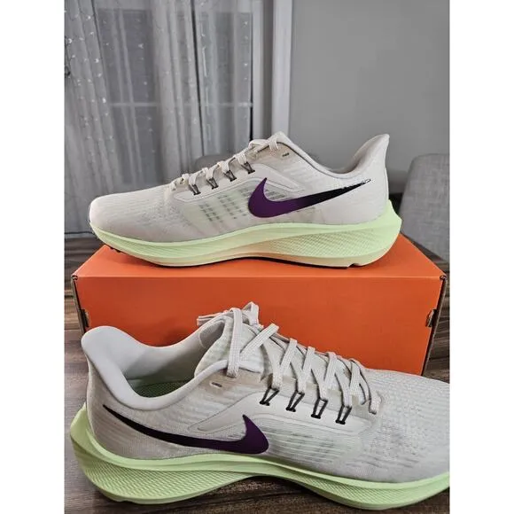 NIKE‎ Air Zoom Pegasus 39 Running Shoes Mens 10.5 Light Orewood Plumb Purple