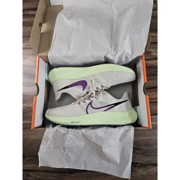 NIKE‎ Air Zoom Pegasus 39 Running Shoes Mens 10.5 Light Orewood Plumb Purple