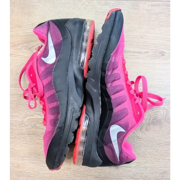 Nike AirMax Invigor Women's Pink Black Trainers Sneaker Athletic Shoes Size 10