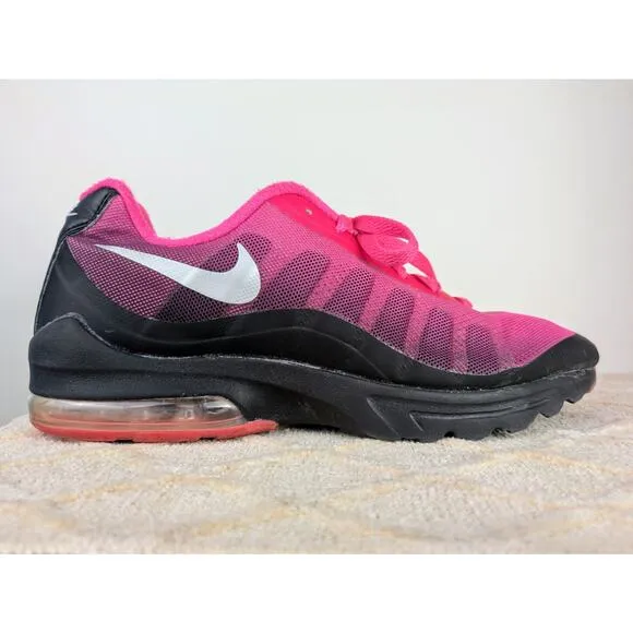Nike AirMax Invigor Women's Pink Black Trainers Sneaker Athletic Shoes Size 10