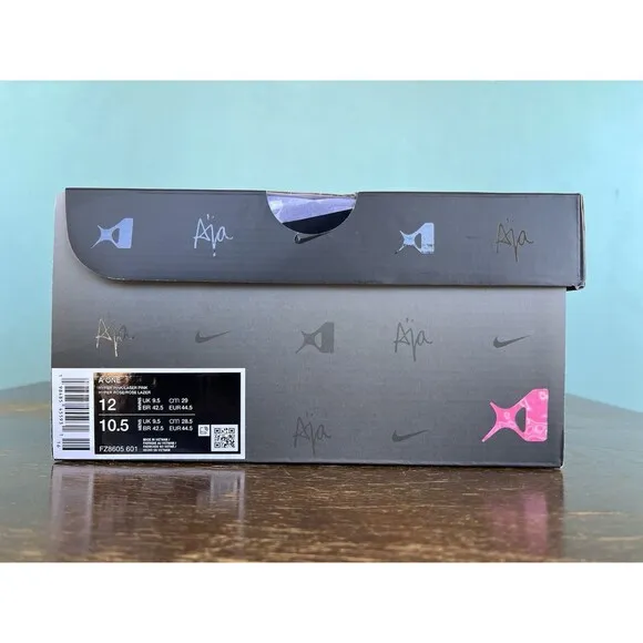 Nike A'One &quot;Pink A'ura&quot; A'ja Wilson Women's Size 12/Men's Size 10.5 FZ8605-601