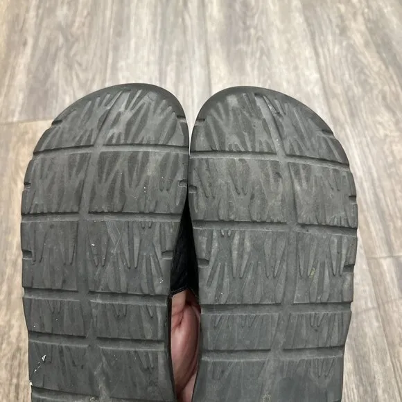 Nike Benassi Solarsoft Sandals Slides Size 9 Black Slippers On 705474-091
