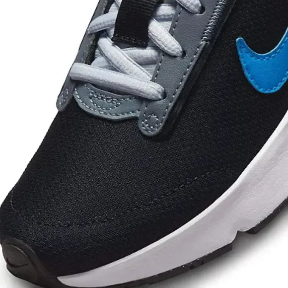 Nike Big Kids Air Max INTRLK Lite Shoes Black/Blue Photo Size 7Y