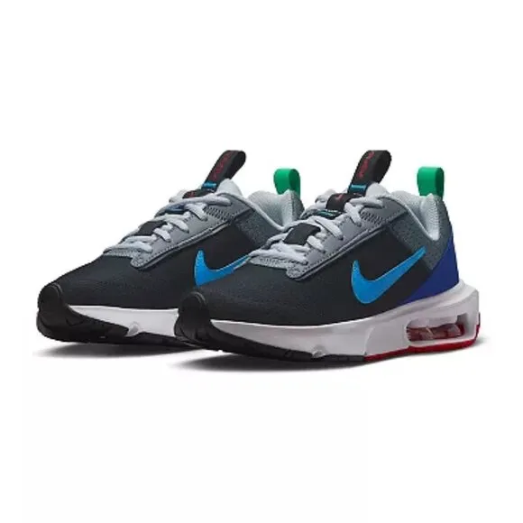 Nike Big Kids Air Max INTRLK Lite Shoes Black/Blue Photo Size 7Y
