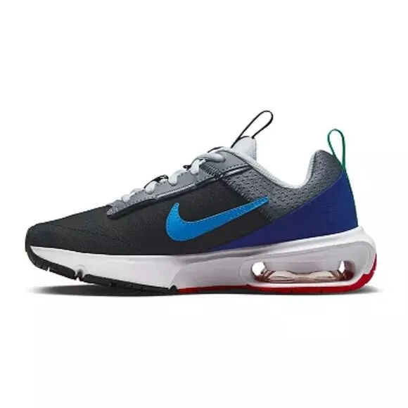 Nike Big Kids Air Max INTRLK Lite Shoes Black/Blue Photo Size 7Y