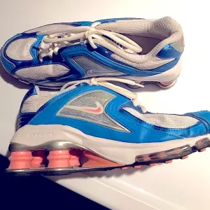 NIKE Blue Shox Athletic Shoes
