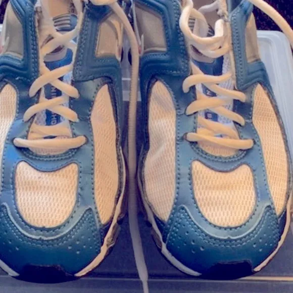 NIKE Blue Shox Athletic Shoes