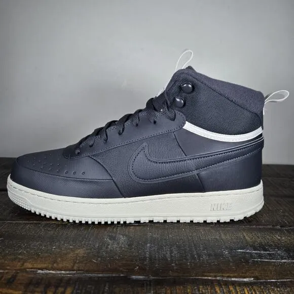Nike Court Vision Winterized Mens Size 11 Shoes Mid Dark Smoke Grey DR7882 003