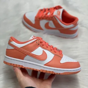 Nike Dunk Low Light Wild Mango Womens Shoes DD1873-109 NEW Multi Sz