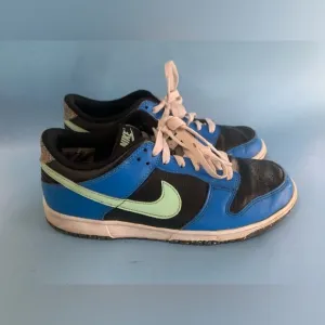 Nike Dunk Low SE GS Crater Blue Black Shoes‎ Size 7Y DR0165-001