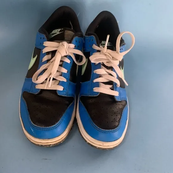Nike Dunk Low SE GS Crater Blue Black Shoes‎ Size 7Y DR0165-001
