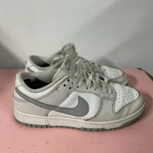 Nike Dunk Low Summit White Light Smoke Grey Sneakers DV0831-106 Size 8.5 Mens
